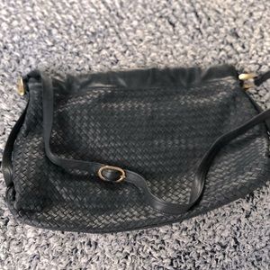 Ganson Woven Patent & Genuine Leather